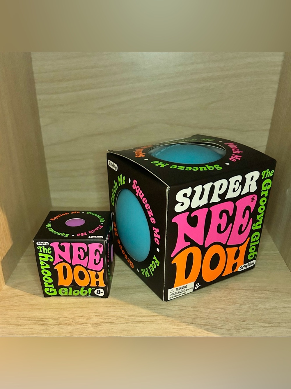 Super NEEDOH Bundle - Blue Super Needoh and Purple Groovy Glob